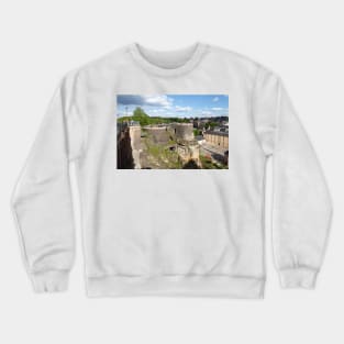 Casemates, Luxembourg, Europe Crewneck Sweatshirt